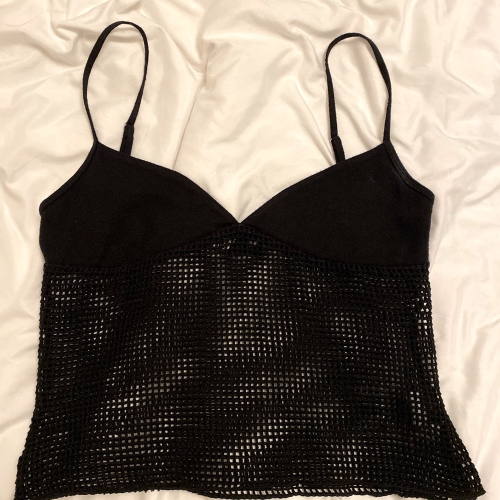 TIGER MIST CROCHET TOP🖤